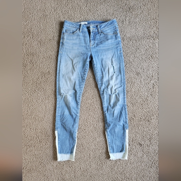 Anthropologie Pilcro and the Letterpress Script Mid-Rise Skinny Denim Jeans - Picture 2 of 16